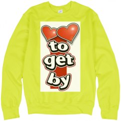 Unisex Neon Crewneck Sweatshirt