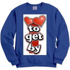 Unisex Film and Foil Crewneck Sweatshirt