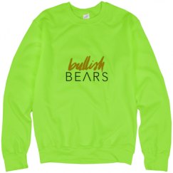 Unisex Neon Crewneck Sweatshirt