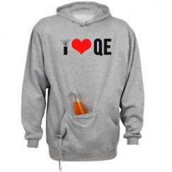 Unisex Beer Holder Tailgate Hoodie