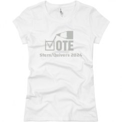 Ladies Slim Fit Basic Promo Jersey Tee