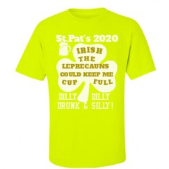 Unisex Ultra Cotton Safety Neon Crewneck Tee