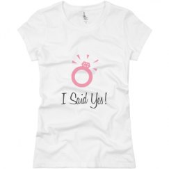 Ladies Slim Fit Basic Promo Jersey Tee