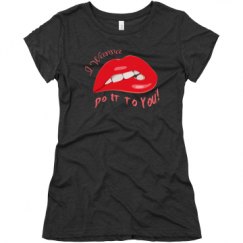 Ladies Slim Fit Super Soft Triblend Tee