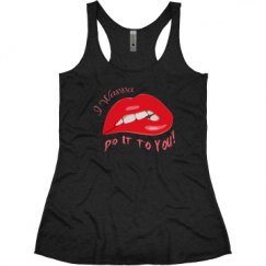 Ladies Slim Fit Super Soft Racerback Triblend Tank