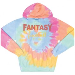Unisex Tie-Dye Fleece Hoodie