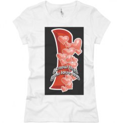 Ladies Slim Fit Basic Promo Jersey Tee