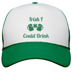 Irish I Could Drink St Patricks Hat