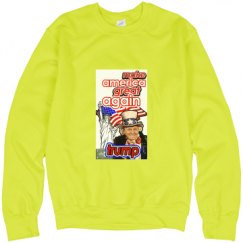 Unisex Neon Crewneck Sweatshirt