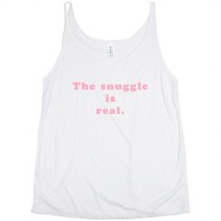 The snuggle is real.