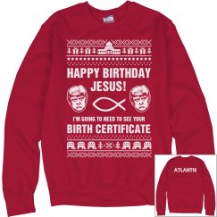 "Trump" Christmas Sweater