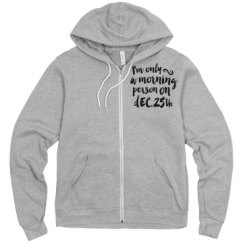 Unisex Fleece Full Zip Midweight Hoodie