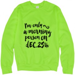 Unisex Neon Crewneck Sweatshirt
