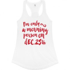 Ladies Slim Fit Racerback Tank Top