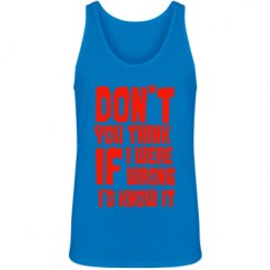 Unisex Jersey Neon Tank Top