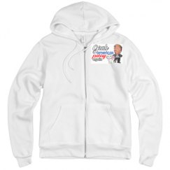 Unisex Fleece Full Zip Midweight Hoodie