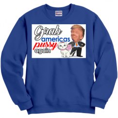 Unisex Film and Foil Crewneck Sweatshirt