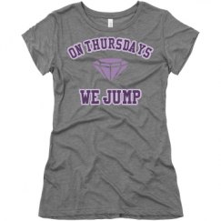 Ladies Slim Fit Super Soft Triblend Tee