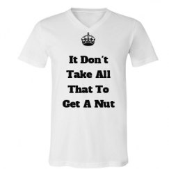 Unisex V-Neck Jersey Tee