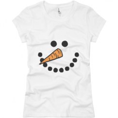 Ladies Slim Fit Basic Promo Jersey Tee