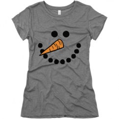 Ladies Slim Fit Super Soft Triblend Tee