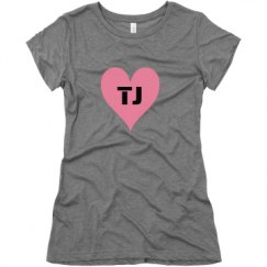 Ladies Slim Fit Super Soft Triblend Tee