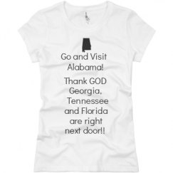 Ladies Slim Fit Basic Promo Jersey Tee