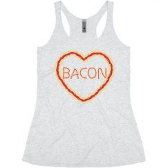 Ladies Slim Fit Super Soft Racerback Triblend Tank