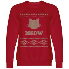 Meowy Christmas Sweatshirt