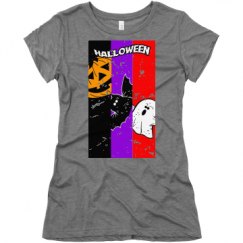 Ladies Slim Fit Super Soft Triblend Tee