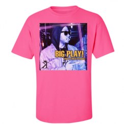 Unisex Ultra Cotton Safety Neon Crewneck Tee