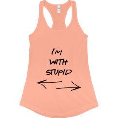 Ladies Slim Fit Racerback Tank Top