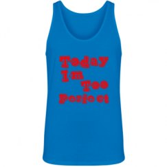 Unisex Jersey Neon Tank Top