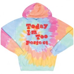 Unisex Tie-Dye Fleece Hoodie