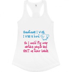 Ladies Slim Fit Racerback Tank Top