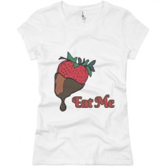 Ladies Slim Fit Basic Promo Jersey Tee