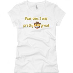 Ladies Slim Fit Basic Promo Jersey Tee