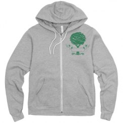 Unisex Fleece Full Zip Midweight Hoodie