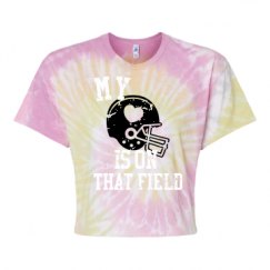 Women's Tie Dye Crop Top Tee