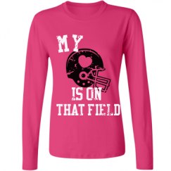 Ladies Relaxed Fit Basic Long Sleeve Tee