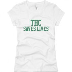 Ladies Slim Fit Basic Promo Jersey Tee