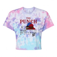 Women's Tie Dye Crop Top Tee