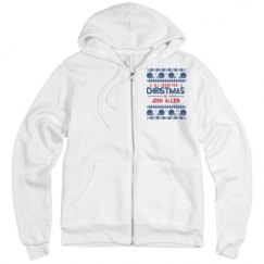 Unisex Fleece Full Zip Midweight Hoodie