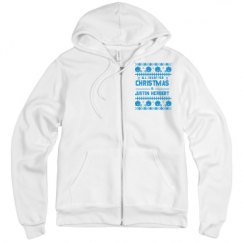 Unisex Fleece Full Zip Midweight Hoodie