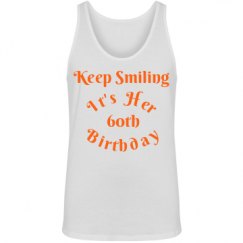 Unisex Jersey Tank Top