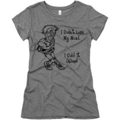 Ladies Slim Fit Super Soft Triblend Tee