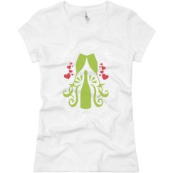 Ladies Slim Fit Basic Promo Jersey Tee