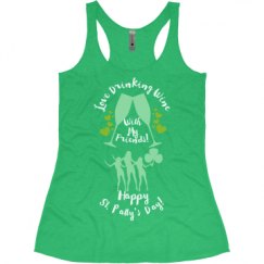 Ladies Slim Fit Super Soft Racerback Triblend Tank