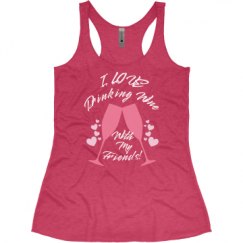 Ladies Slim Fit Super Soft Racerback Triblend Tank