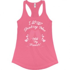 Ladies Slim Fit Racerback Tank Top